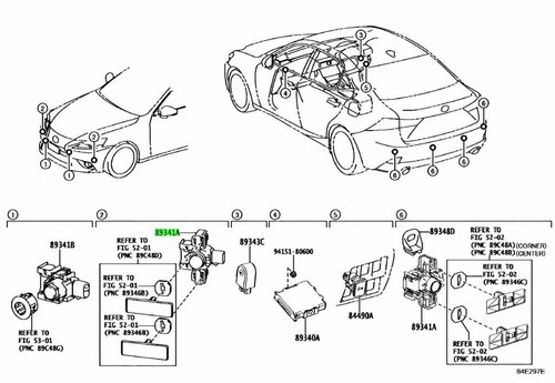 Genuine lexus ultrasonic - lexus,