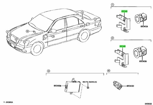 Genuine lexus ultrasonic - genuine,