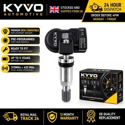 Pre programmed tpms - pre-programmed, tyre