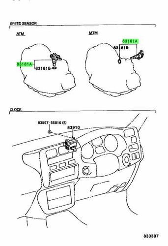Genuine lexus speedometer - genuine,