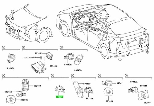 Genuine lexus ultrasonic - lexus,