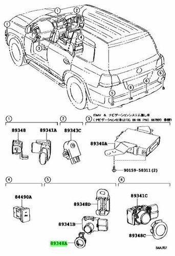 Genuine lexus ultrasonic - lexus,