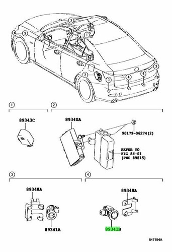 Genuine lexus ultrasonic - genuine,