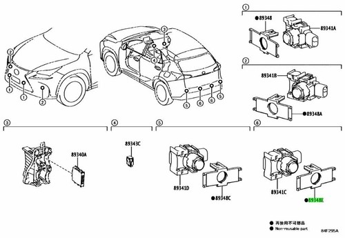Genuine lexus ultrasonic - genuine,